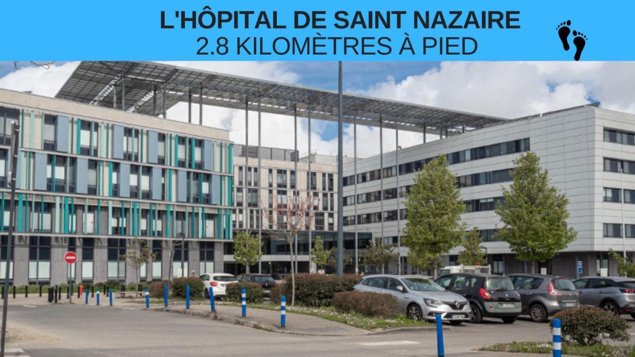 Saint Nazaire - Le Sembat - Proche Mer - Wifi Fibre Kültér fotó